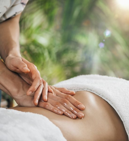 Ayurveda Stomach Massage